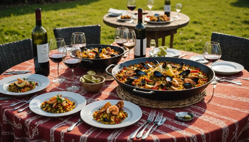 que boire avec la paella