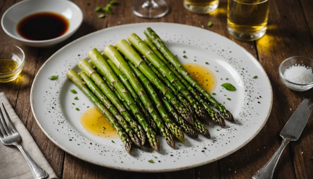 que boire avec des asperges