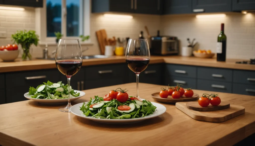 calorie verre de vin