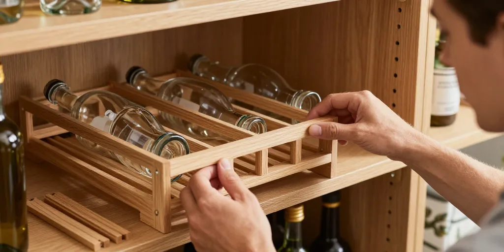 Kits de réglettes : la solution modulable pour adapter le casier à bouteilles à vos besoins